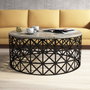 Hanah Home Mesa de Centro Selin - White Marble